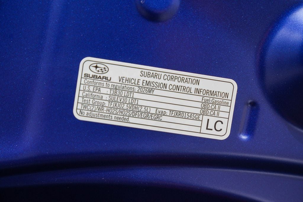 2026 Subaru CROSSTREK Base