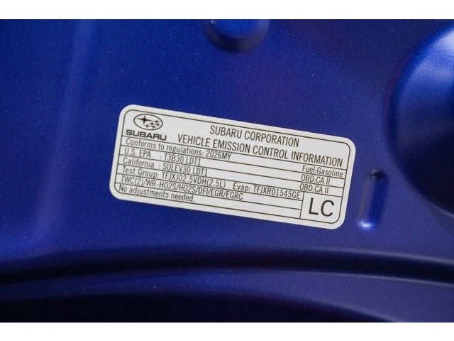 2026 Subaru CROSSTREK Base