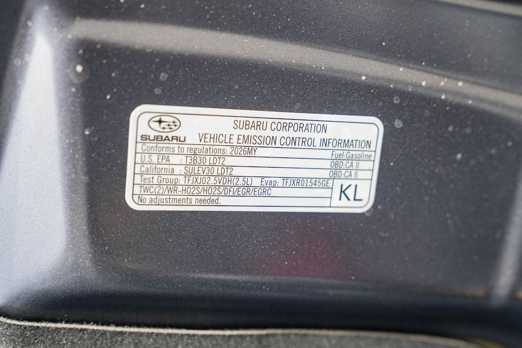 2026 Subaru FORESTER Standard Model