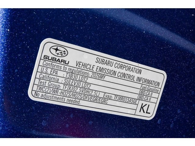 2026 Subaru FORESTER Standard Model