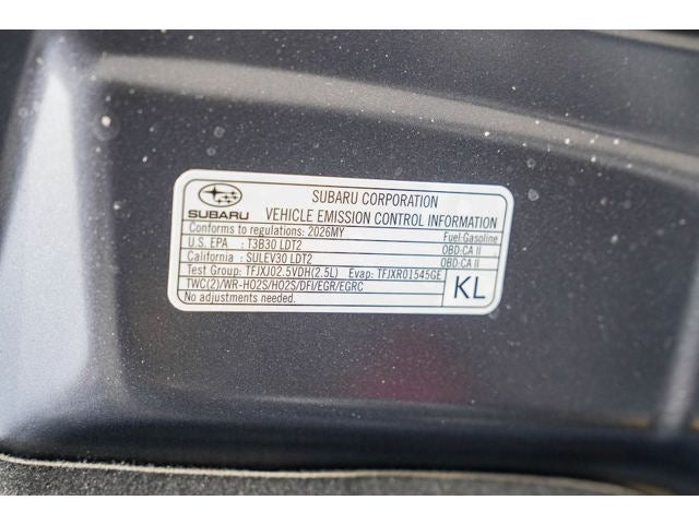 2026 Subaru FORESTER Standard Model