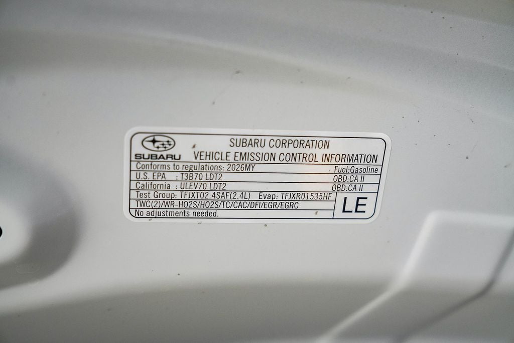 2026 Subaru ASCENT Limited Bronze Edition 7-Passenger