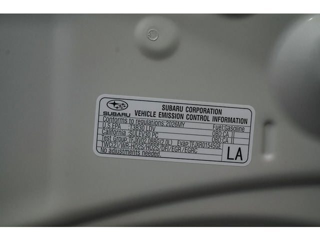 2026 Subaru IMPREZA Sport