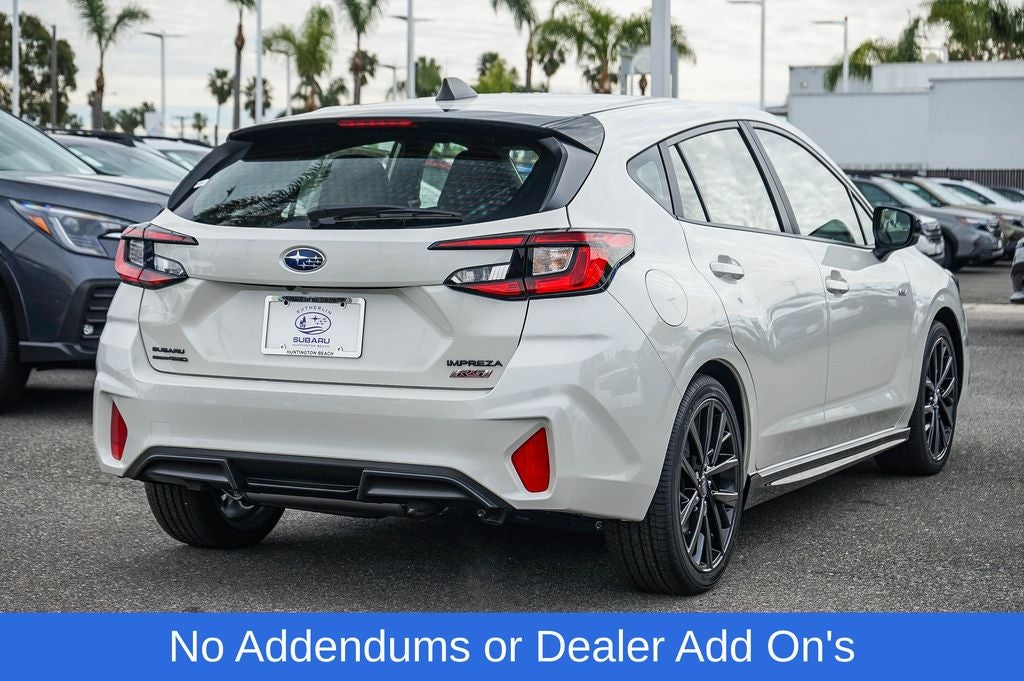 2026 Subaru IMPREZA RS