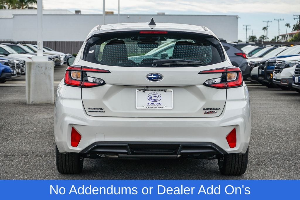 2026 Subaru IMPREZA RS