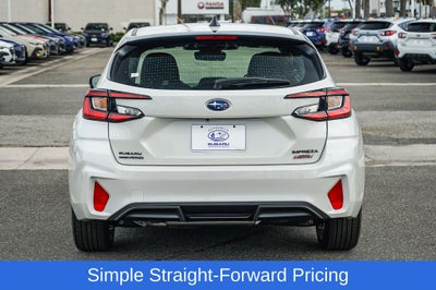 2026 Subaru IMPREZA RS