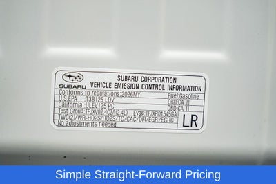 2026 Subaru WRX Premium