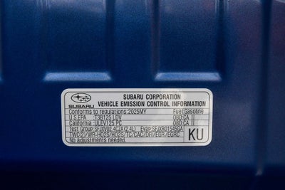 2025 Subaru WRX Premium