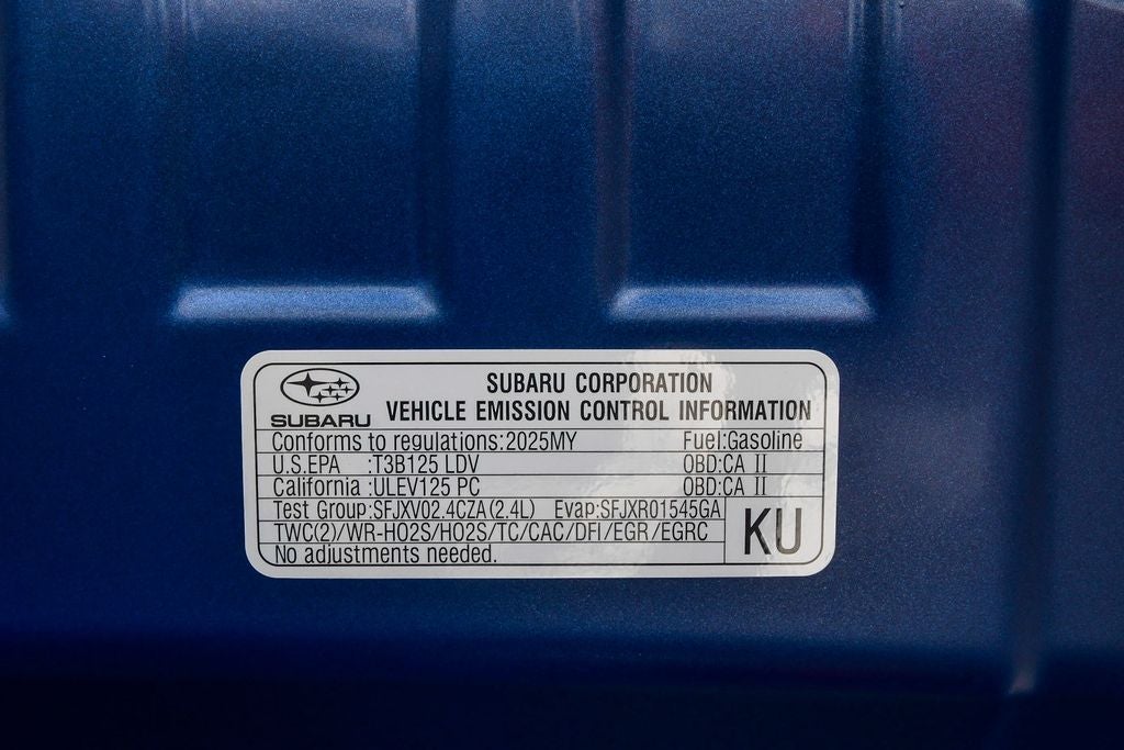 2025 Subaru WRX Premium