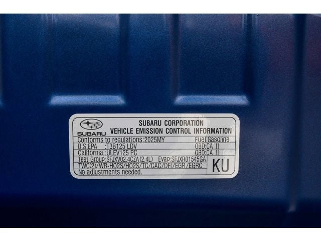 2025 Subaru WRX Premium