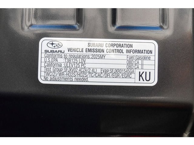 2025 Subaru WRX Premium