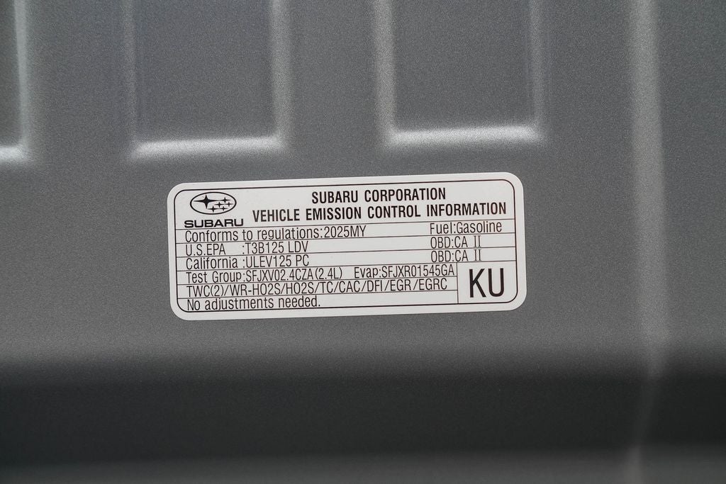 2025 Subaru WRX Premium