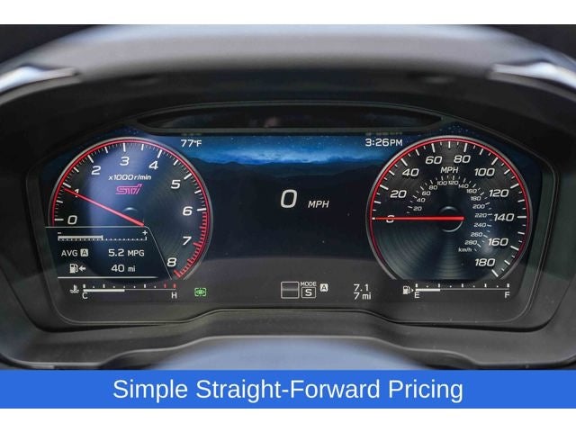 2026 Subaru WRX tS