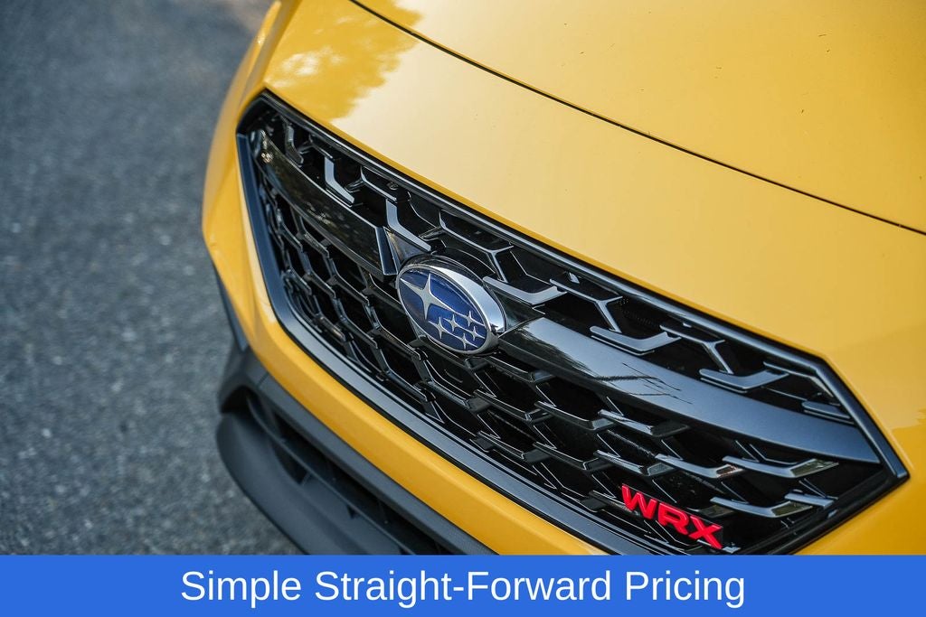 2026 Subaru WRX Series.Yellow