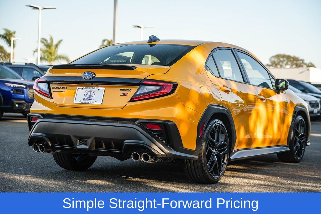 2026 Subaru WRX Series.Yellow