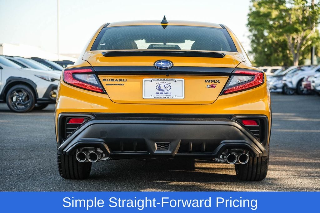 2026 Subaru WRX Series.Yellow