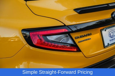 2026 Subaru WRX Series.Yellow