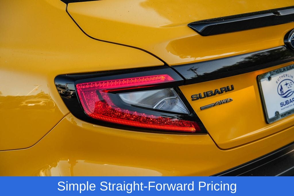 2026 Subaru WRX Series.Yellow