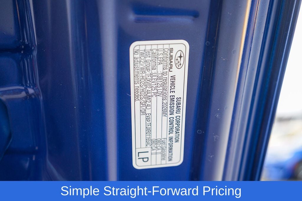 2026 Subaru BRZ Limited