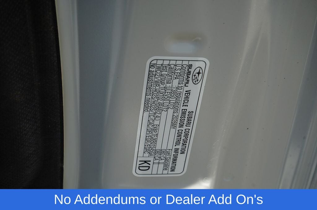 2026 Subaru OUTBACK Wilderness