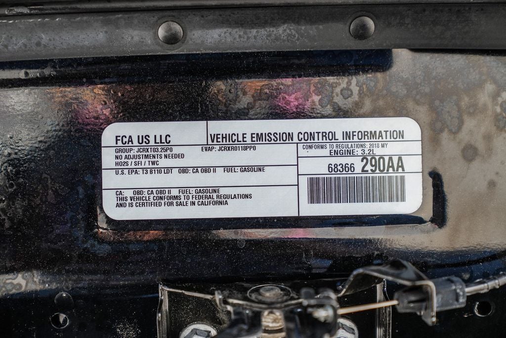 2018 Jeep Cherokee Trailhawk