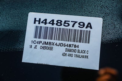 2018 Jeep Cherokee Trailhawk