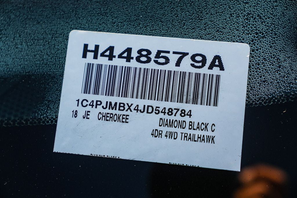 2018 Jeep Cherokee Trailhawk