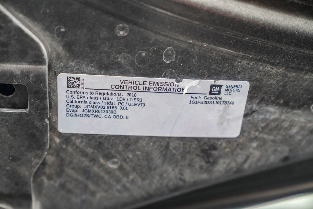 2018 Chevrolet Camaro 1LT