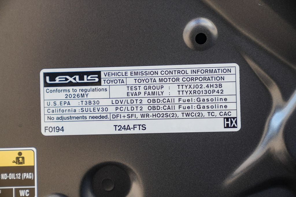 2026 Lexus NX 350 Base