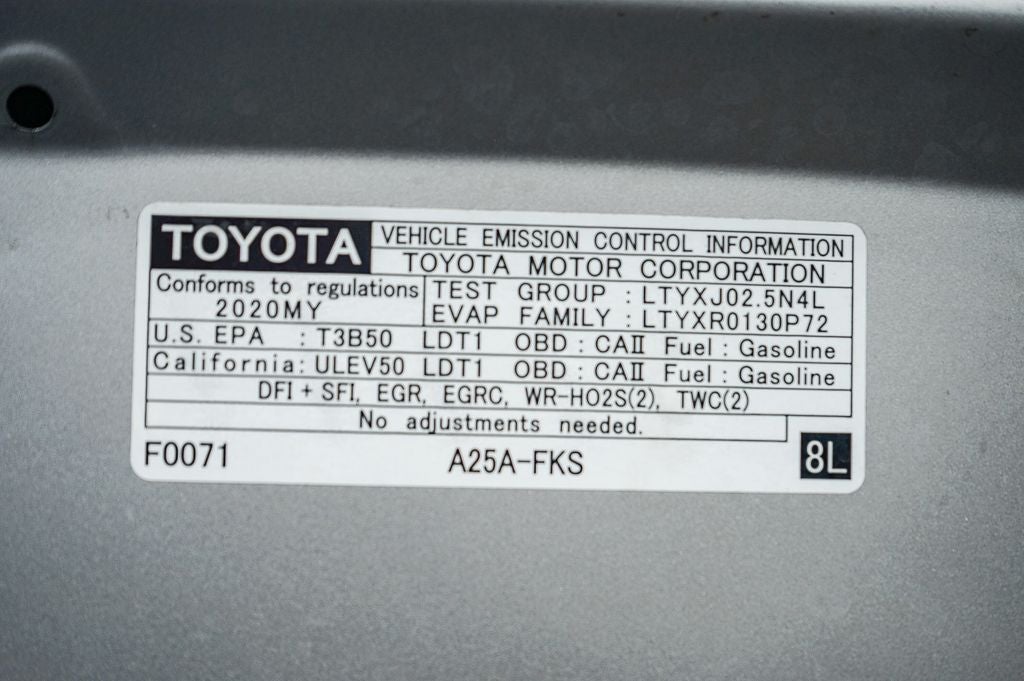 2020 Toyota RAV4 XLE