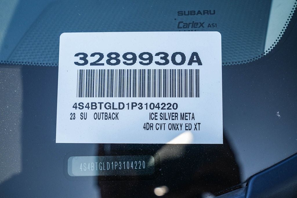 2023 Subaru Outback Onyx Edition XT