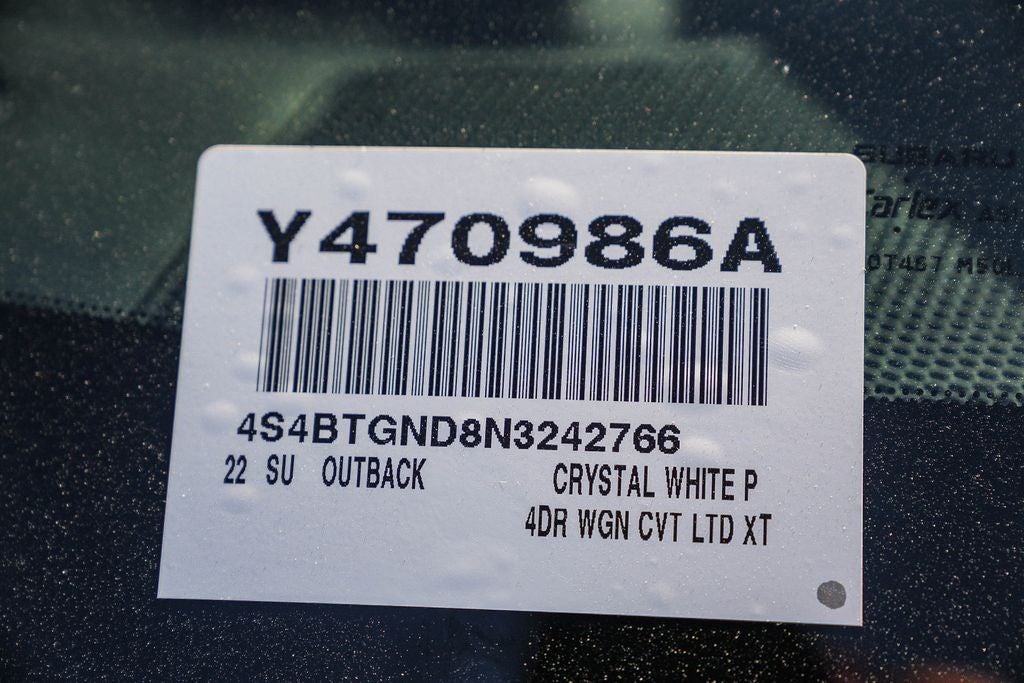 2022 Subaru Outback Limited XT