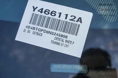 2022 Subaru Outback Touring XT