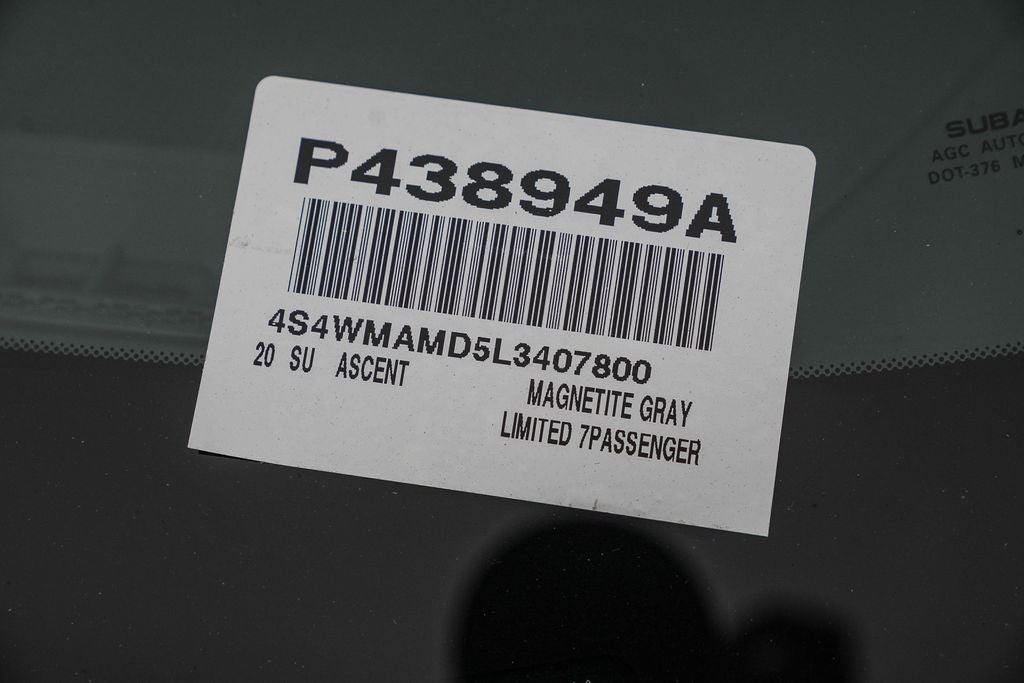 2020 Subaru Ascent Limited