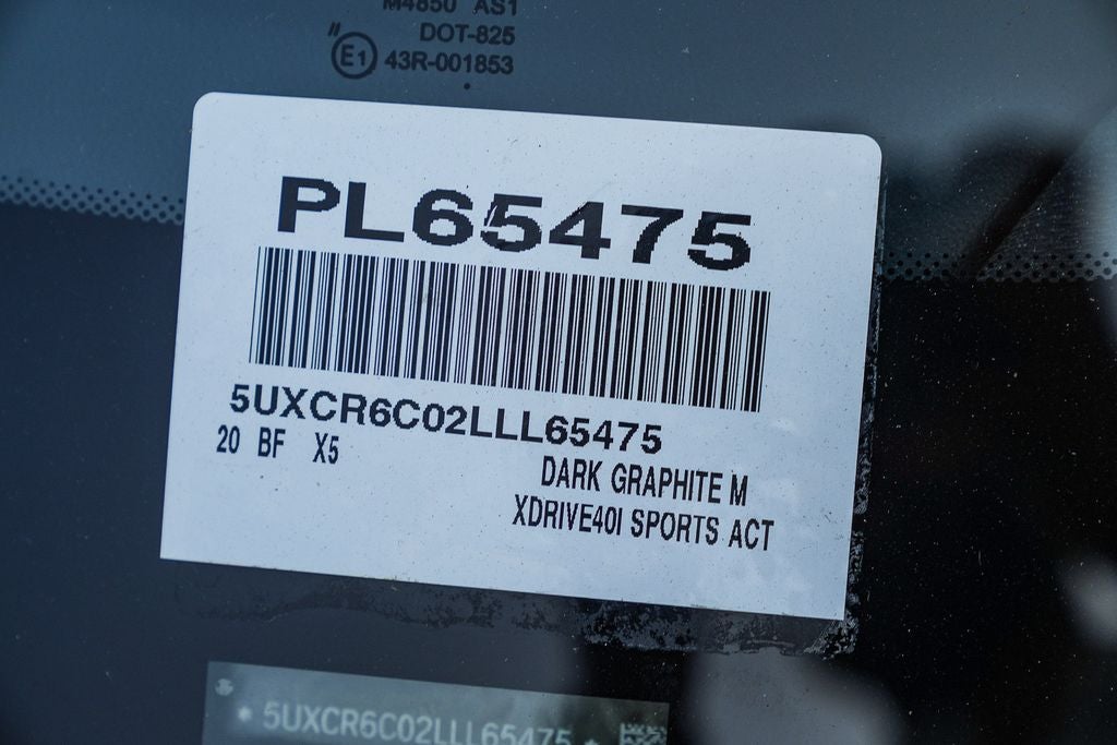 2020 BMW X5 xDrive40i