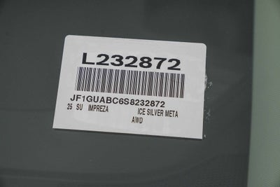 2025 Subaru Impreza Base