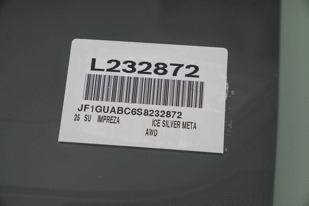 2025 Subaru Impreza Base