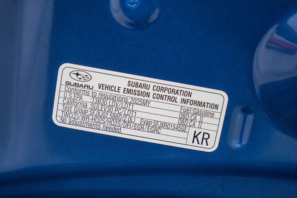 2025 Subaru Impreza Sport