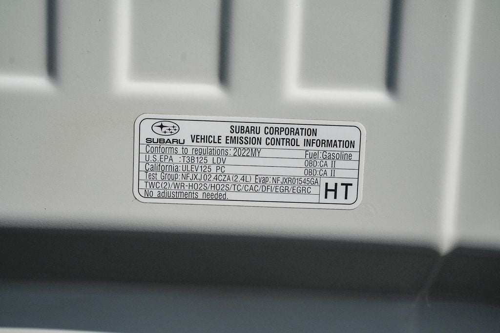 2022 Subaru WRX Limited