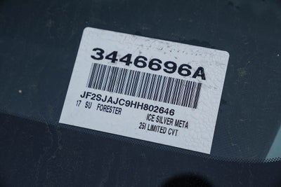 2017 Subaru Forester 2.5i Limited