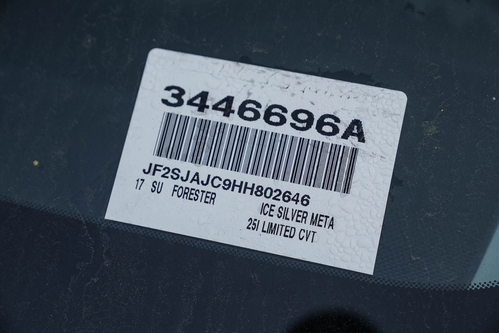 2017 Subaru Forester 2.5i Limited