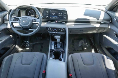 2022 Hyundai Elantra Hybrid Blue