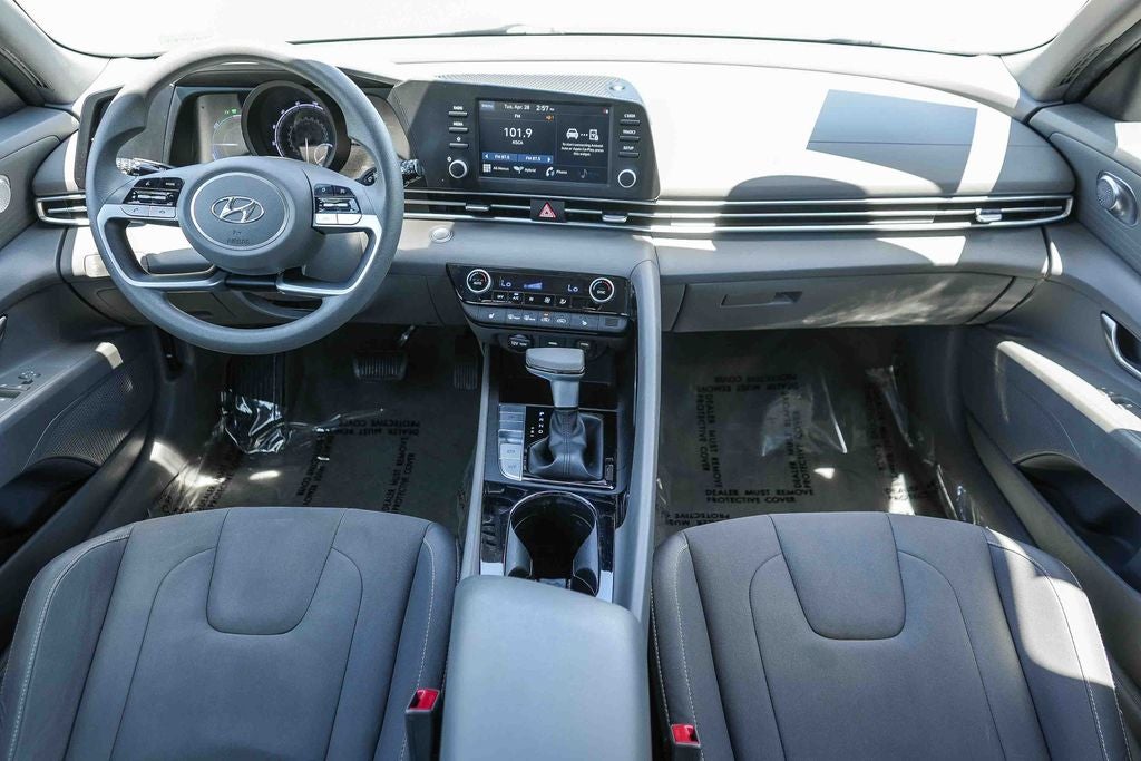 2022 Hyundai Elantra Hybrid Blue