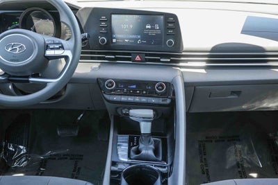 2022 Hyundai Elantra Hybrid Blue