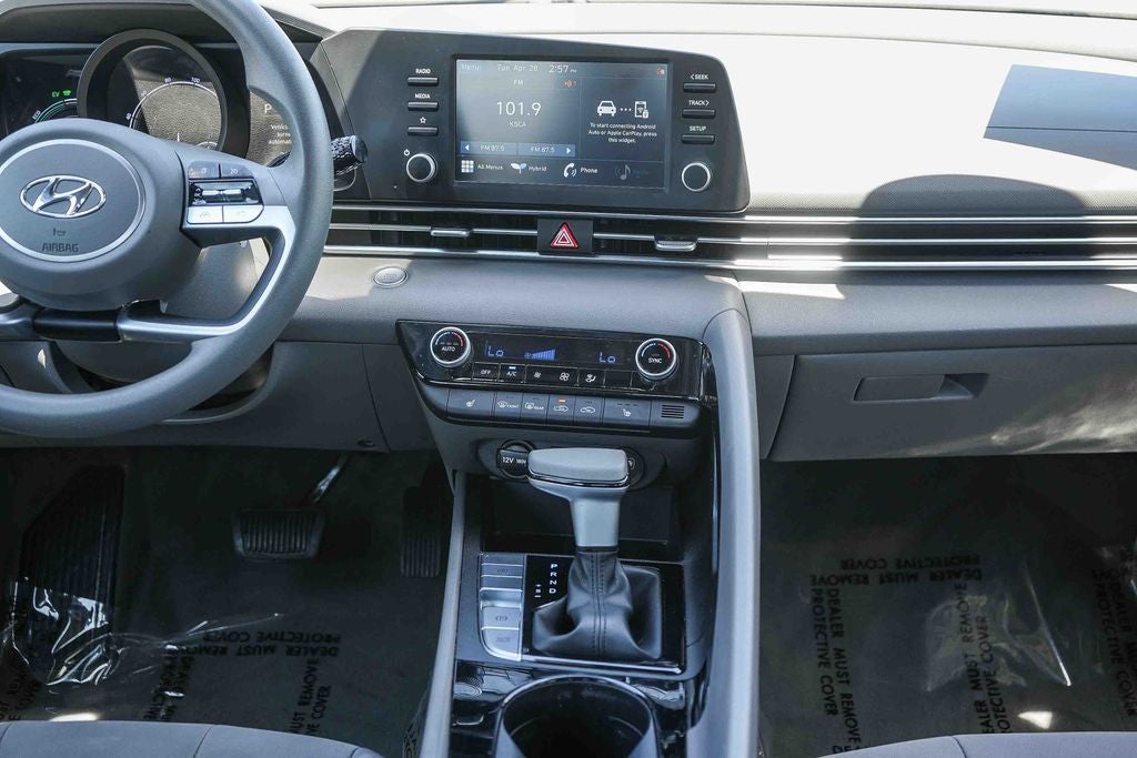 2022 Hyundai Elantra Hybrid Blue