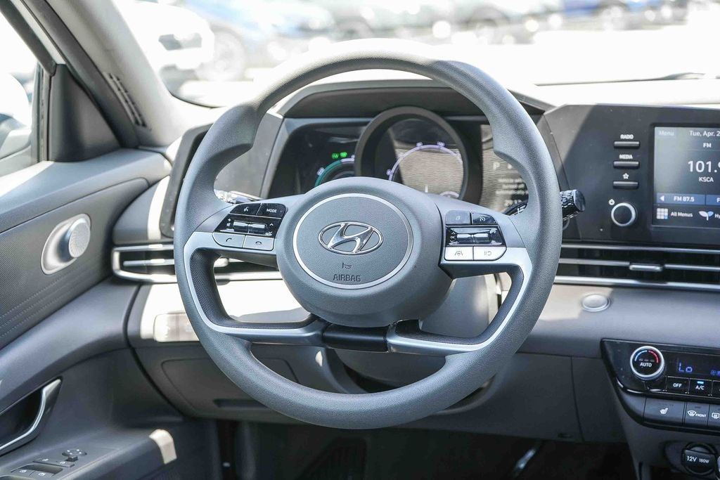 2022 Hyundai Elantra Hybrid Blue