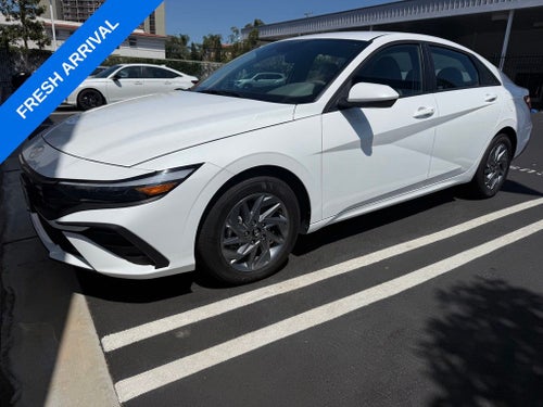 2025 Hyundai Elantra Hybrid Blue