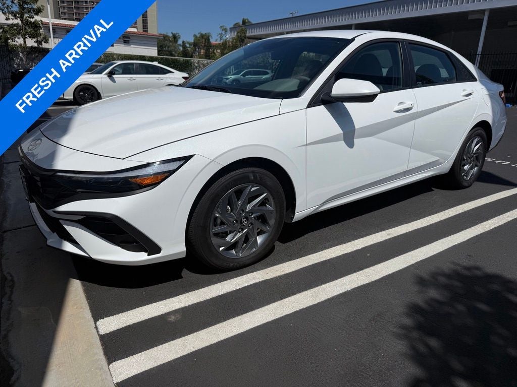 2025 Hyundai Elantra Hybrid Blue