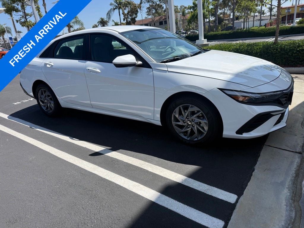 2025 Hyundai Elantra Hybrid Blue