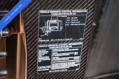 2005 Mercedes-Benz SLR McLaren Kompressor